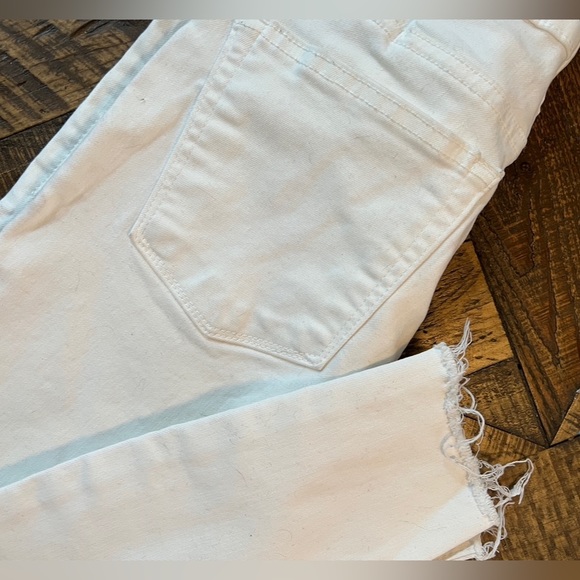 WHITE Lucky Brand Skinny Jeans Raw Hem - Picture 3 of 3